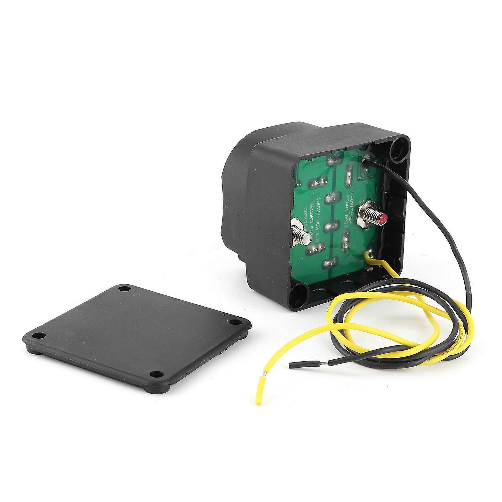 Dubbel batteriisolator 12V 140A Smart VSR Sensitive Relay B0401-00101 Passar för ATV UTV Boat RV