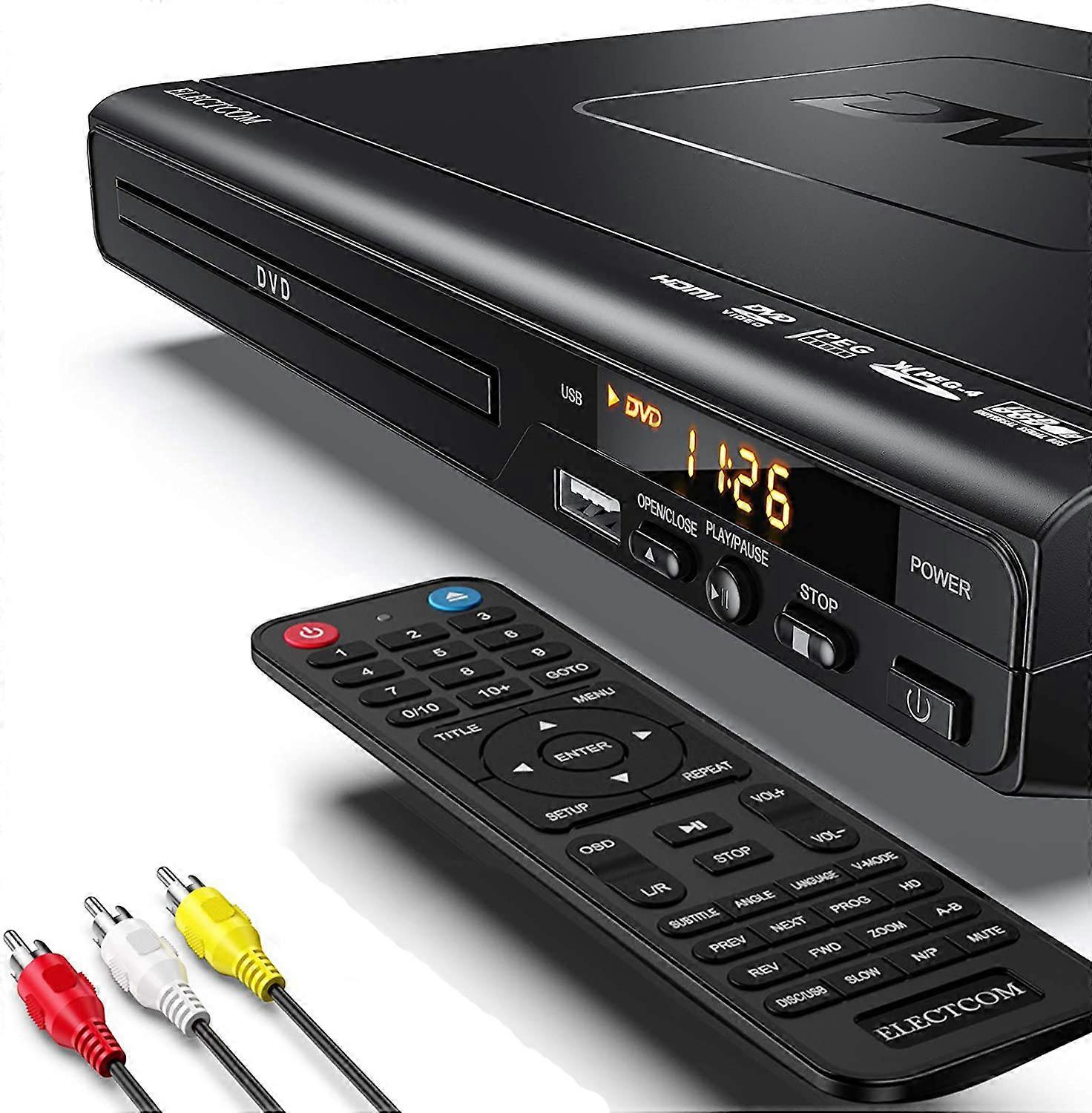 DVD Player for TV - Home CD Player - Entertainment System