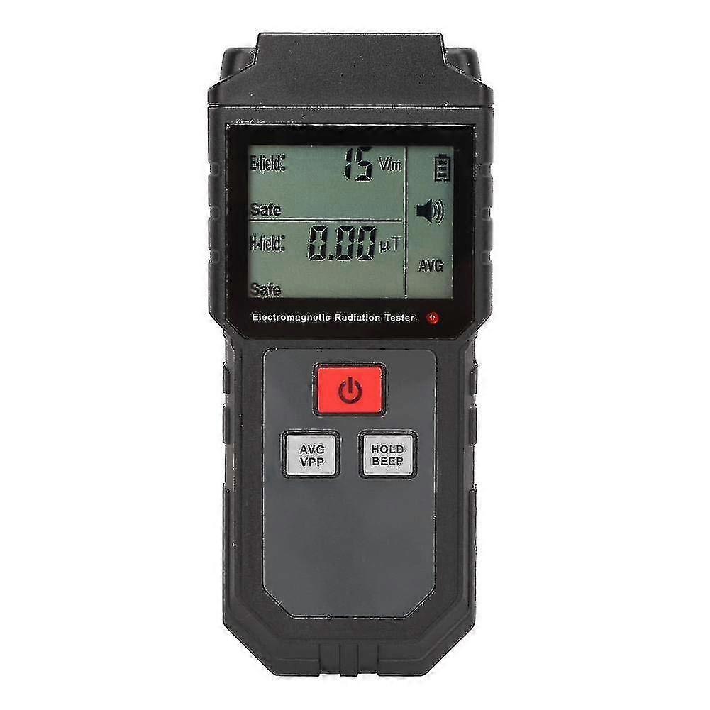 Rz825 Radiation Detector, Emf Digital Electromagnetic Radiation Meter With Lcd Display For Both Electric And Magnetic Field Measurements