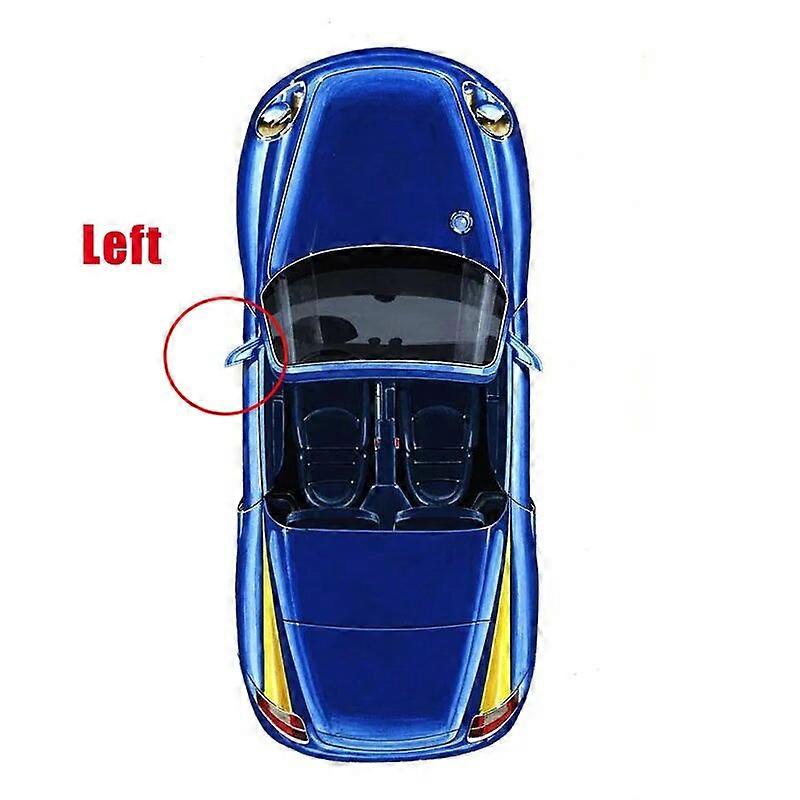 Car Rearview Side Mirror Shell Base Door Wing Mirror Cover Lower Holder Base Cover Chrome For Tesla Model 3 2017-2022 Left Right