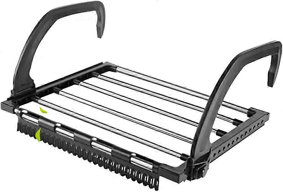 Clothes Dryer Fast Drying Rack Steel Hanging Drying Rack Folding Drying Rack Drying Rack Balcony Hanging Radiator Window Bath (round Tube Small Size 3
