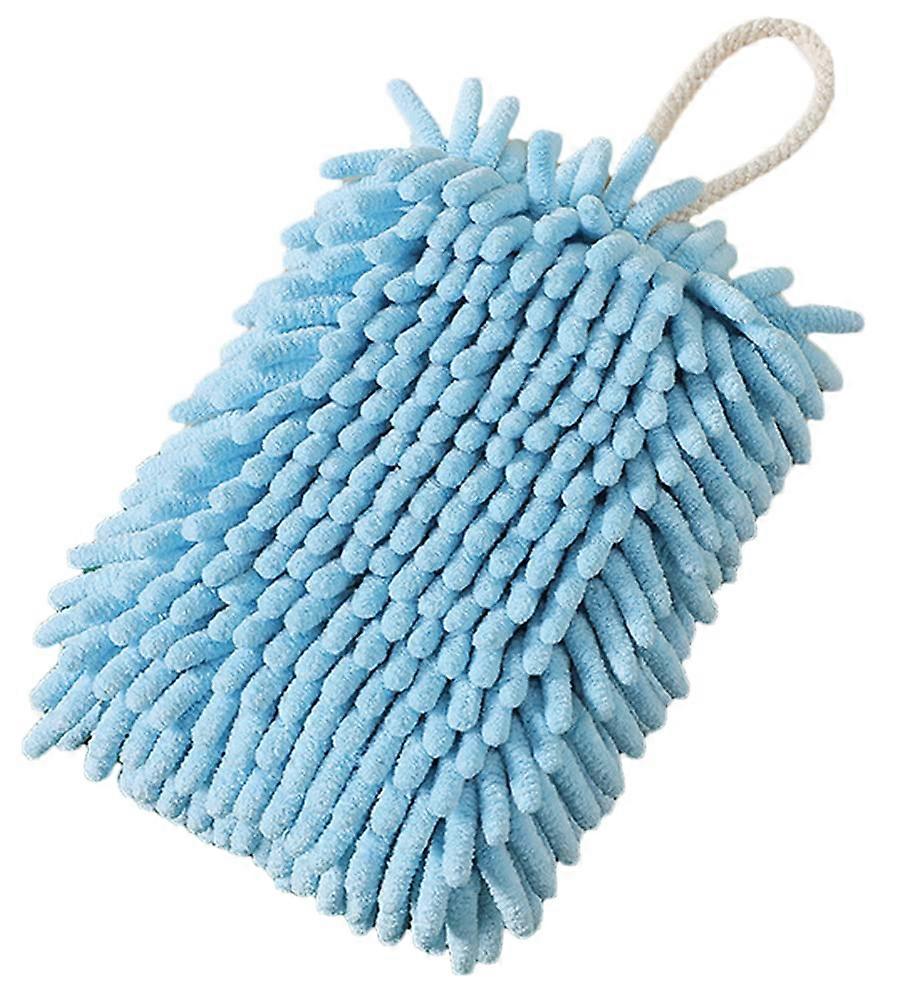 2 st handdukar för kök, handdukar för badrumsrensning, ultramjuk (blå 15x20 EOV