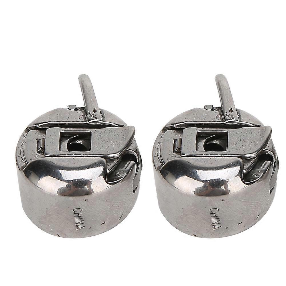 2Pcs Metal Reverse Bobbin Case Sewing Machine Accessories Household Machines for Singer
