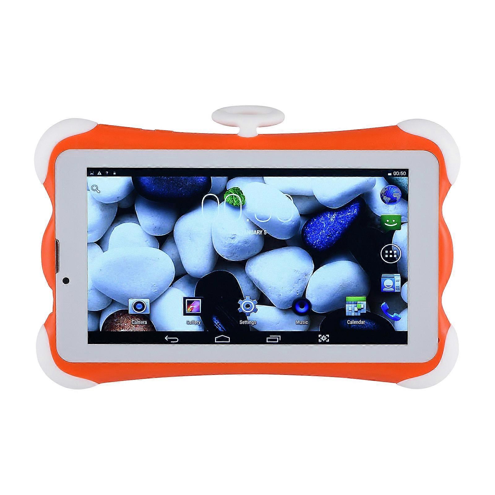 Tablet Children's Learning Machine WIFI Bluetooth Android 1G+16G Dual Camera 2800amh Call Gaming 7Inch IPS Display Screen 4 Core Processor