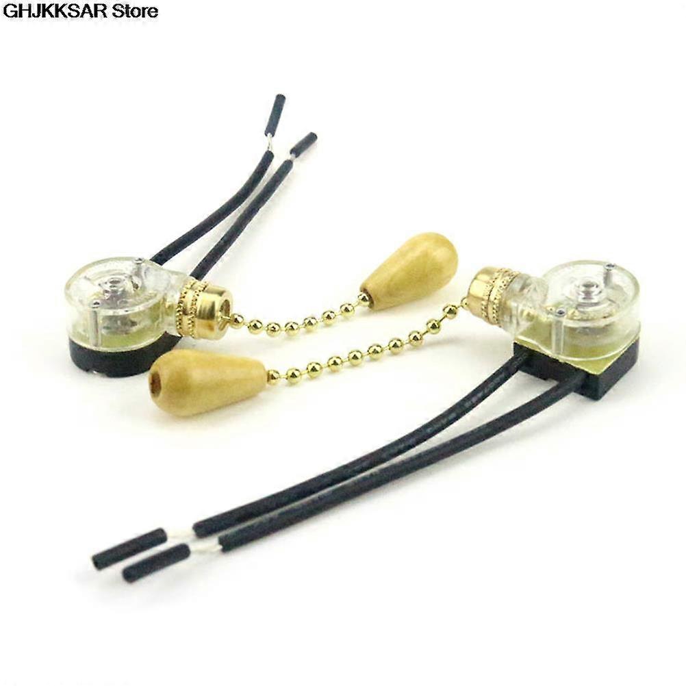 1set Ceiling Fan Wall light Bedside Lamp Replacement Pull Cord Chain Switch 3A/220V-250V