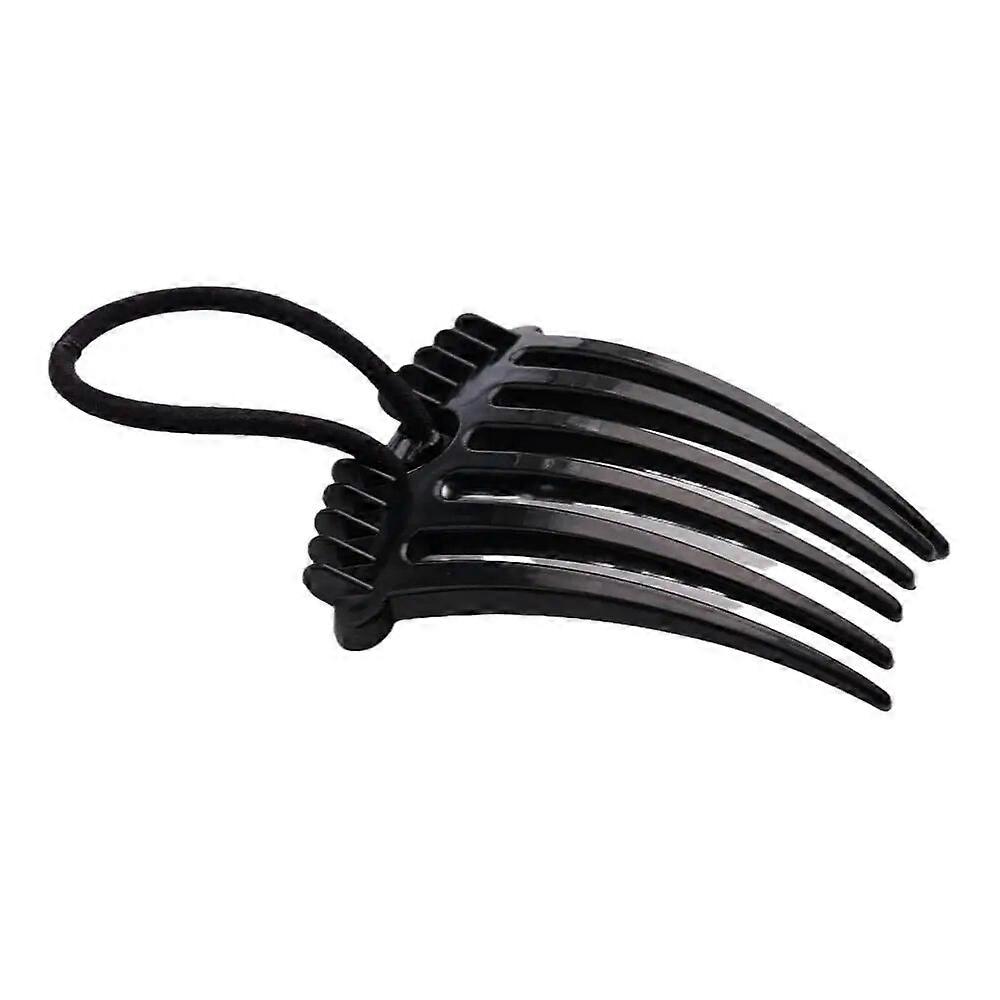 Ponytail Hair Combs ith Elastic Band Fountain Combs with Elastic Rubber Band Fluffy Hair Comb Ponytail Bump it UP Volume Combs
