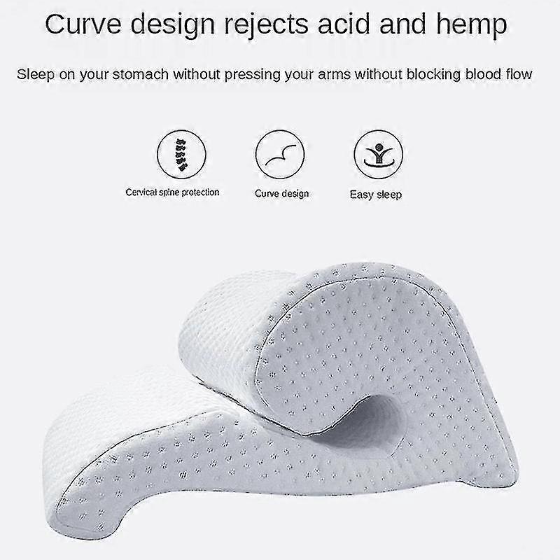 Multi-function Cushion Memory Foam Pillow Neck Pad Back Lumbar Support For Sleeping New