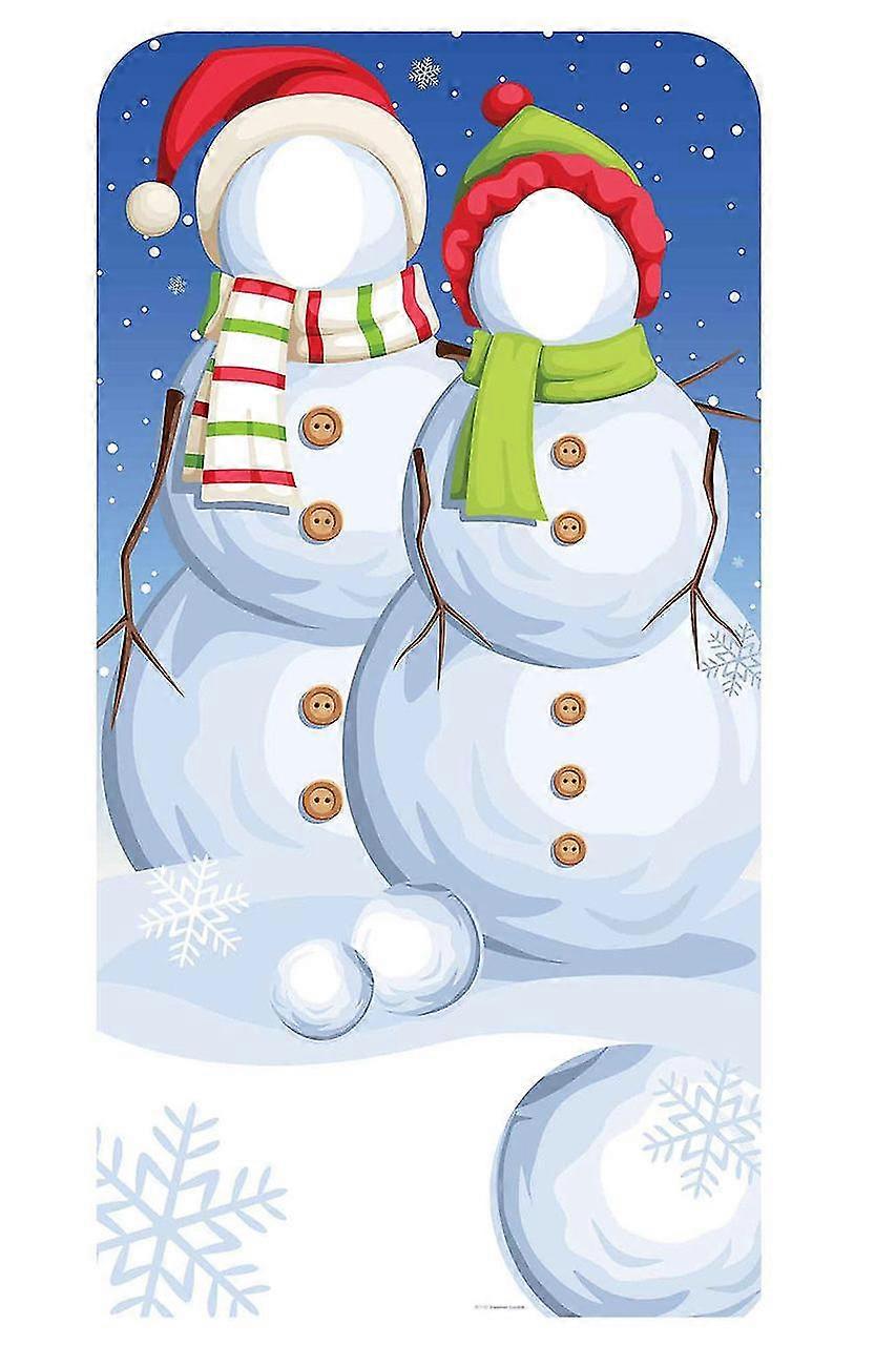 Snowmen Stand-In Cardboard Cutout / Standee / Standup