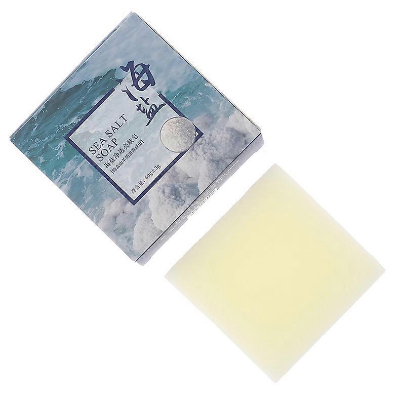 Mite Remove Soap Facial Soap Rich In Sea Salt Quickly Mites Repair Nourish Cleansing