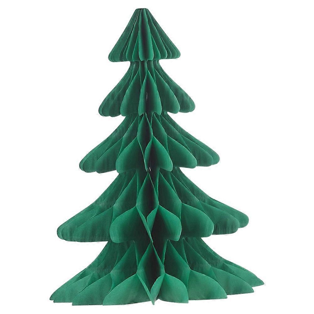 Christmas Honeycomb Paper Decorations Folding Paper Lantern Party Honeycomb Hanging Pendant Ornaments Xmas Tree Props