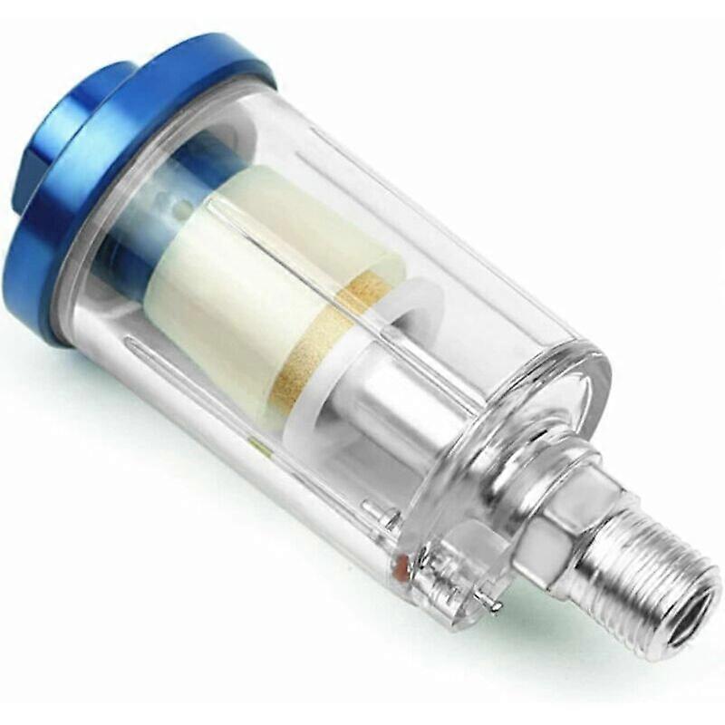 1/4" Compressed Air Water Separator, Mini Air Filter Separator for Paint Gun Compressor and Other Air Tools