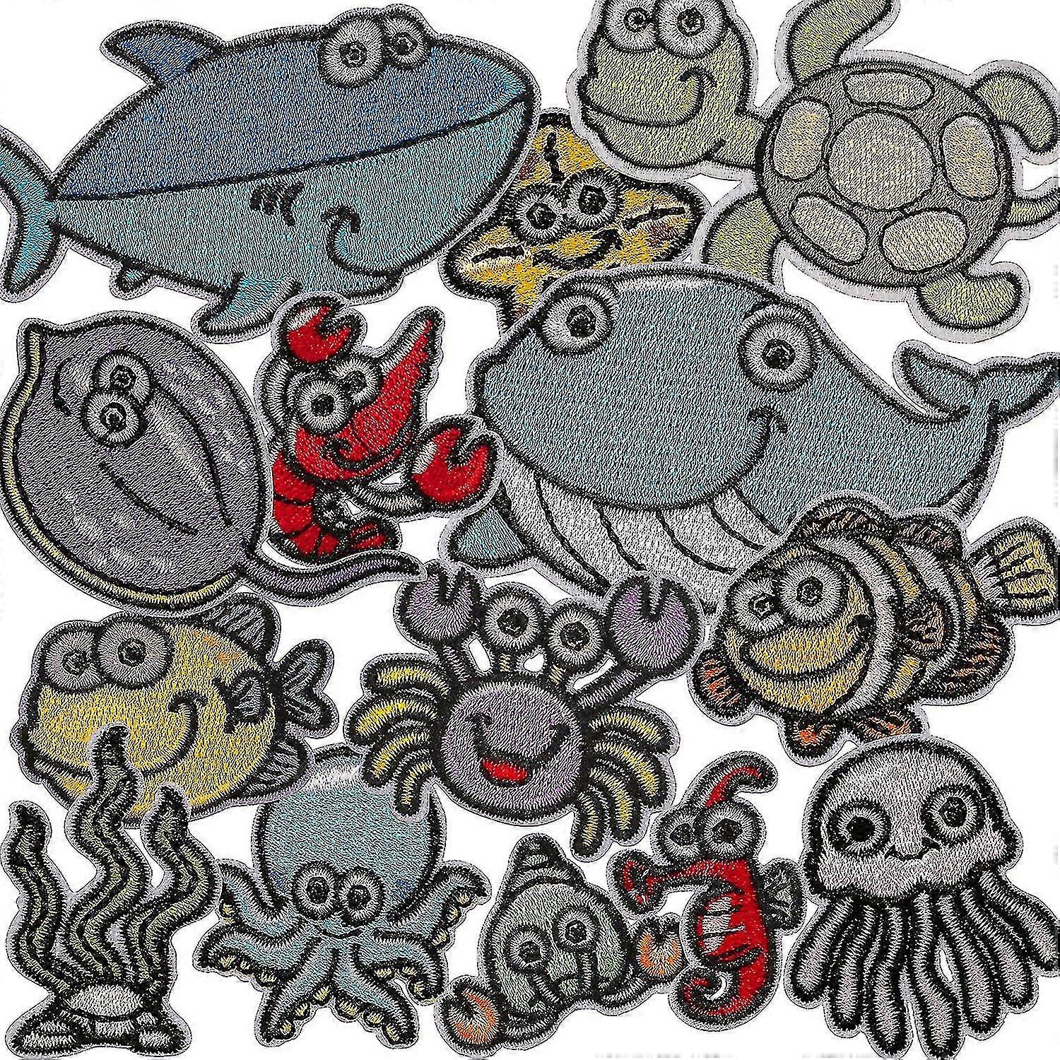 Iron-on Patches,20 Pcs Patches For Clothes Flowers Patches Appliqu Patches