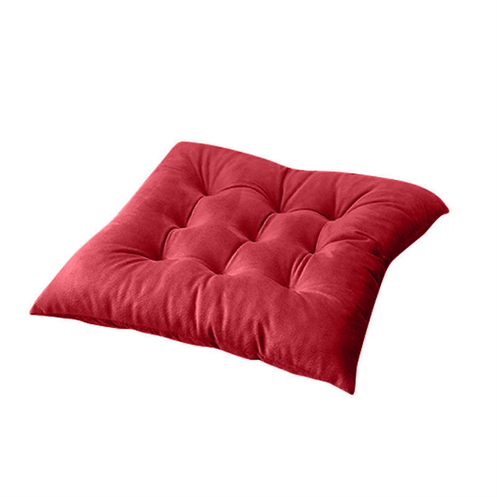 Square Flannel Chair Cushion Pressure Reduce Strong Flexibility Chair Cushion Pad for Relax KAESI