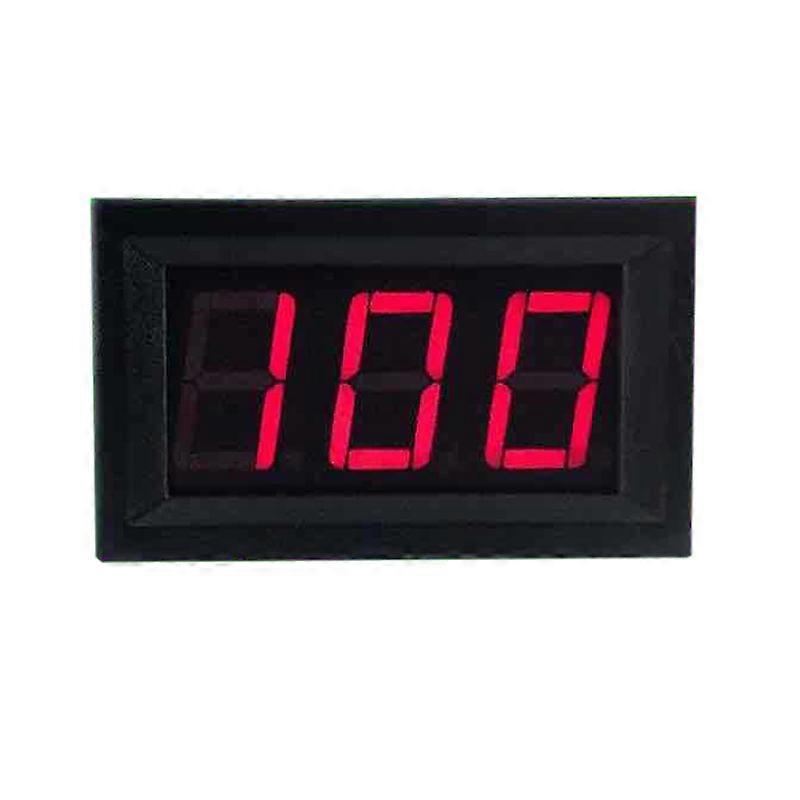 Digital Voltmeter 0.56in 3 Wire Voltage Meter Tester LED Display 0?100V Accessory Red