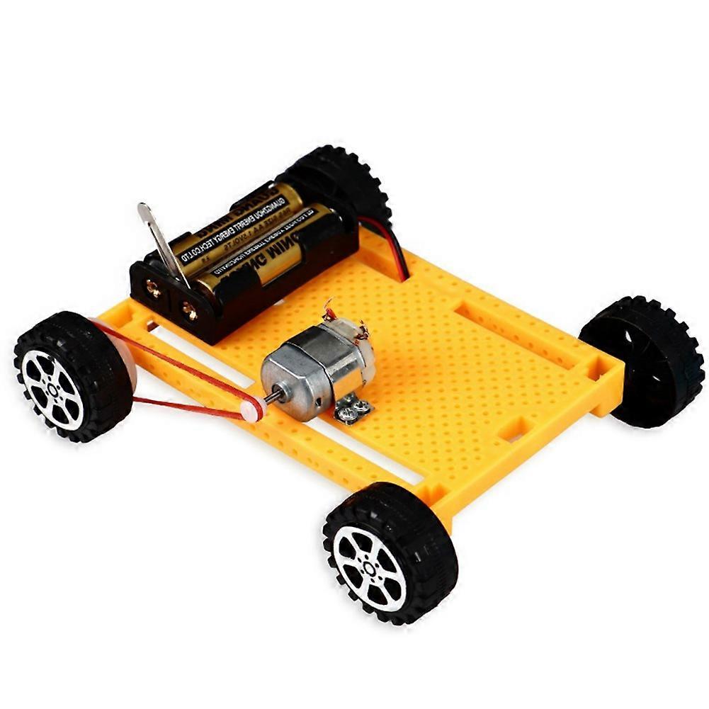 DIY Electric 4WD Car Vehicle Model Science Experiment Kit Education Kids Toy KAESI