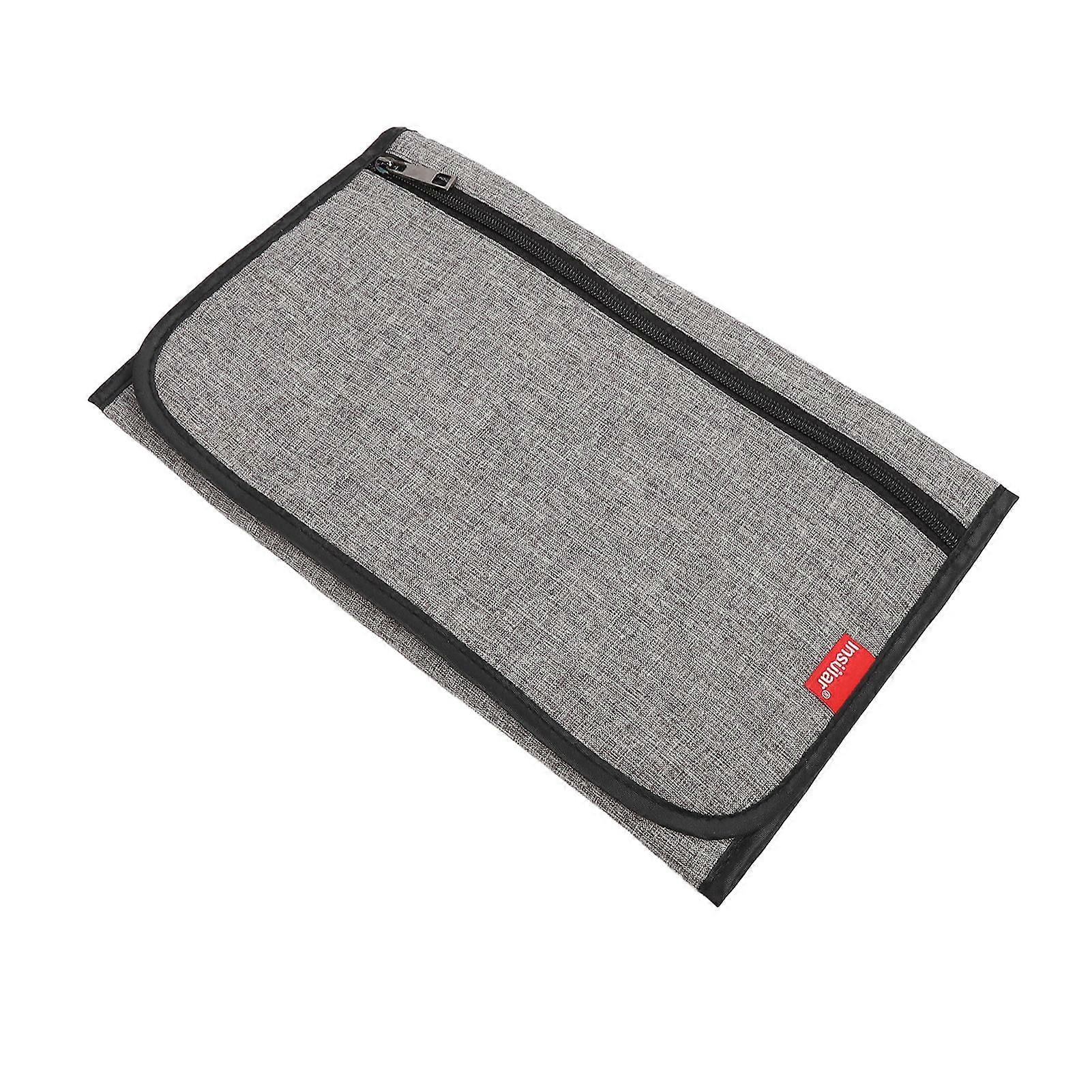 Diaper Changing Pad Multipurpose Waterproof Adsorbent Soft Built in Pillow Portable Baby Changing Pad for Home Travel