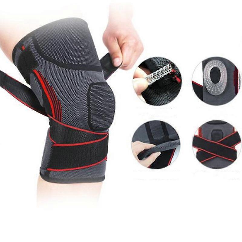 MIMIGO 1 Pack Knee Sleeve,Compression Fit Support -for Joint Pain and Arthritis Relief, Improved Circulation Compression - Wear Anywhere