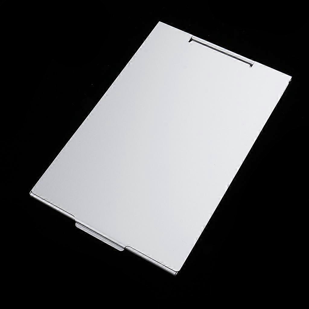 8x Foldable Compact Makeup Mirror Travel  Makeup Mirrors Stylish Square