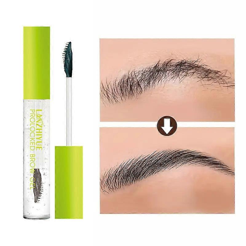 Eyebrow Glue Waterproof, Non Smudging, Long-Lasting Shaping, Eyebrow Cream Transparent Shaping Liquid