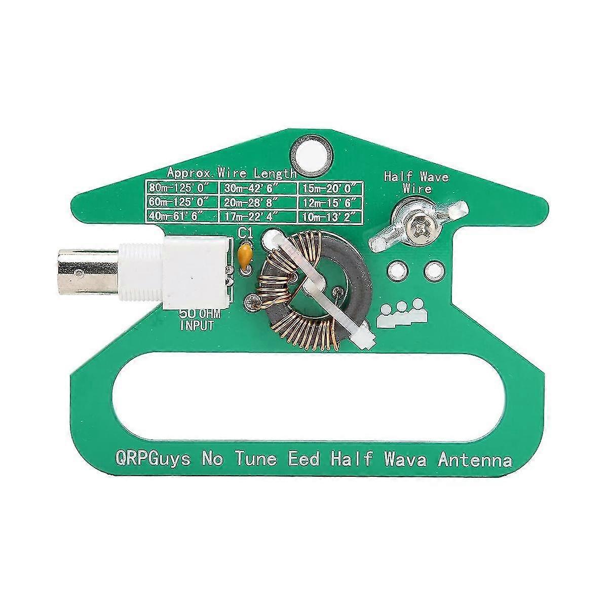 No Tune End Fed Half Wave Antenna Module Antenna No Tune Half Wave Portable Assembly 50ohms Impedan