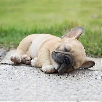 fatto a mano, bulldog francese, ceramica, accessori per auto, statua, statuina, decorazione per auto, arredamento per la casa, regalo, casa delle