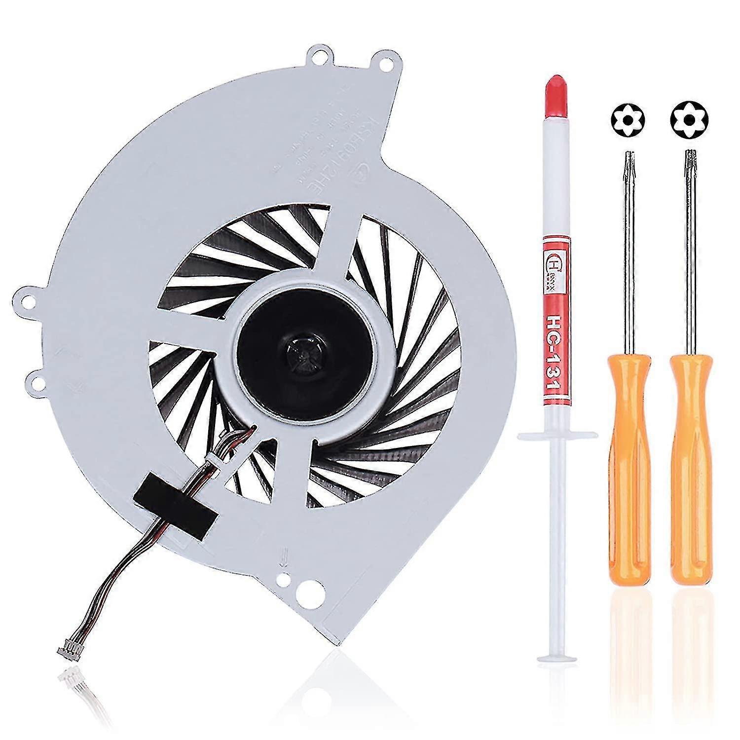 Ps4 Cooling Fan Internal Cooler Replacement For Sony Playstation 4 Game Consoles Cuh-1100a Cuh-1115a Cuh-1000a Ksb0912he Series Repair Tools Kit