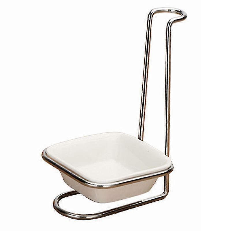 Stainless Steel + Ceramic Storage Rack For Kitchen-c