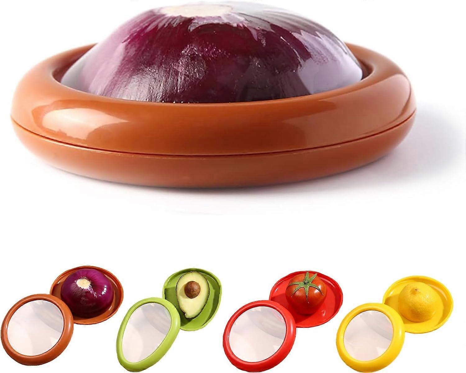 Fruit Storage Box, Fruit And Vegetable Anti-Oxidation Storage Box,Fruit and Vegetable Storage Containers Set for Fridge, Reusable Food Saver for Avoca