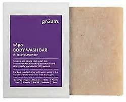Grüum Såpa Zero Plastic Body Bar - Lavender 95 g