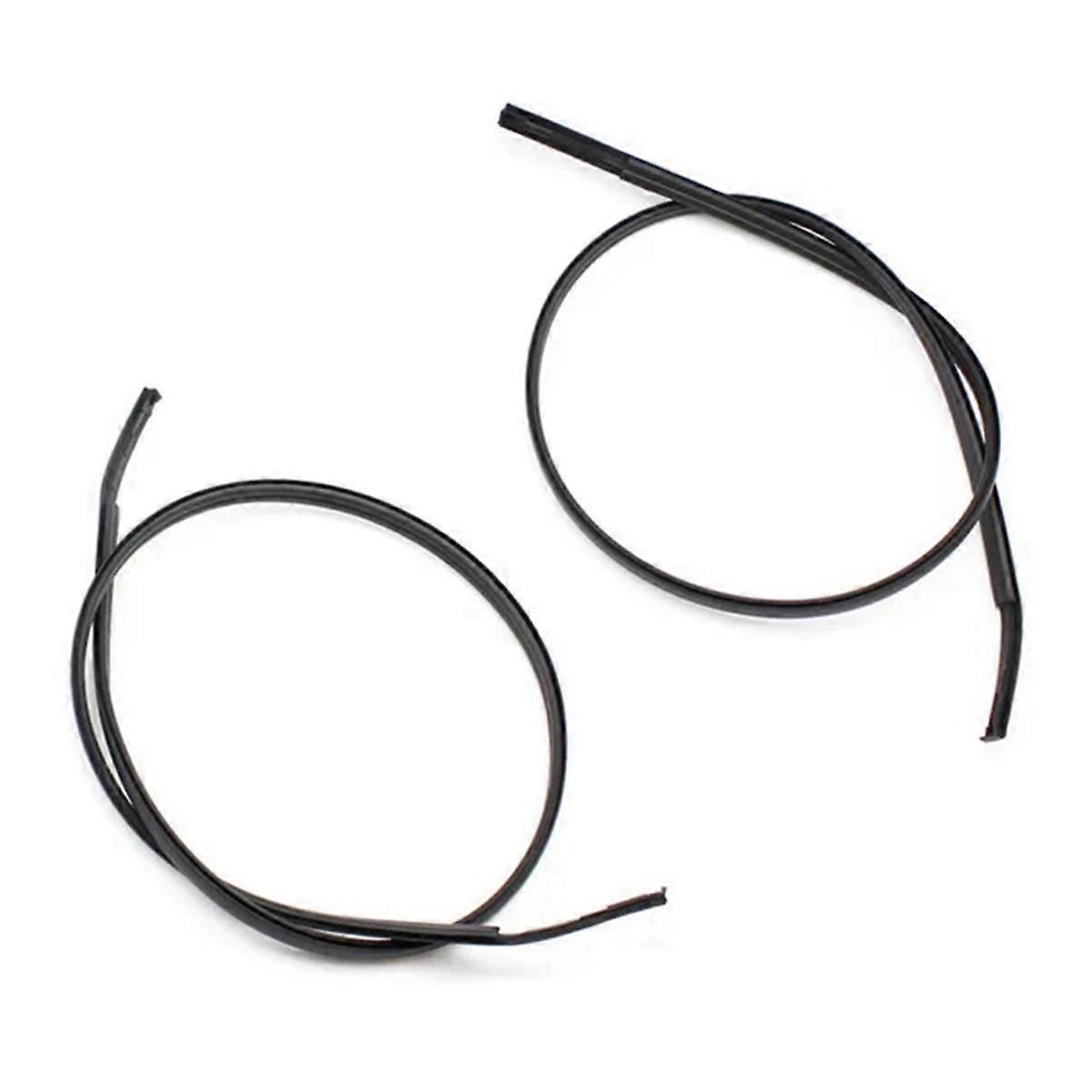 75551-0K160 75552-0K160 for 1Pair Dual Cab Car Roof Drip Moulding Seal Strips Trim Replacement Part