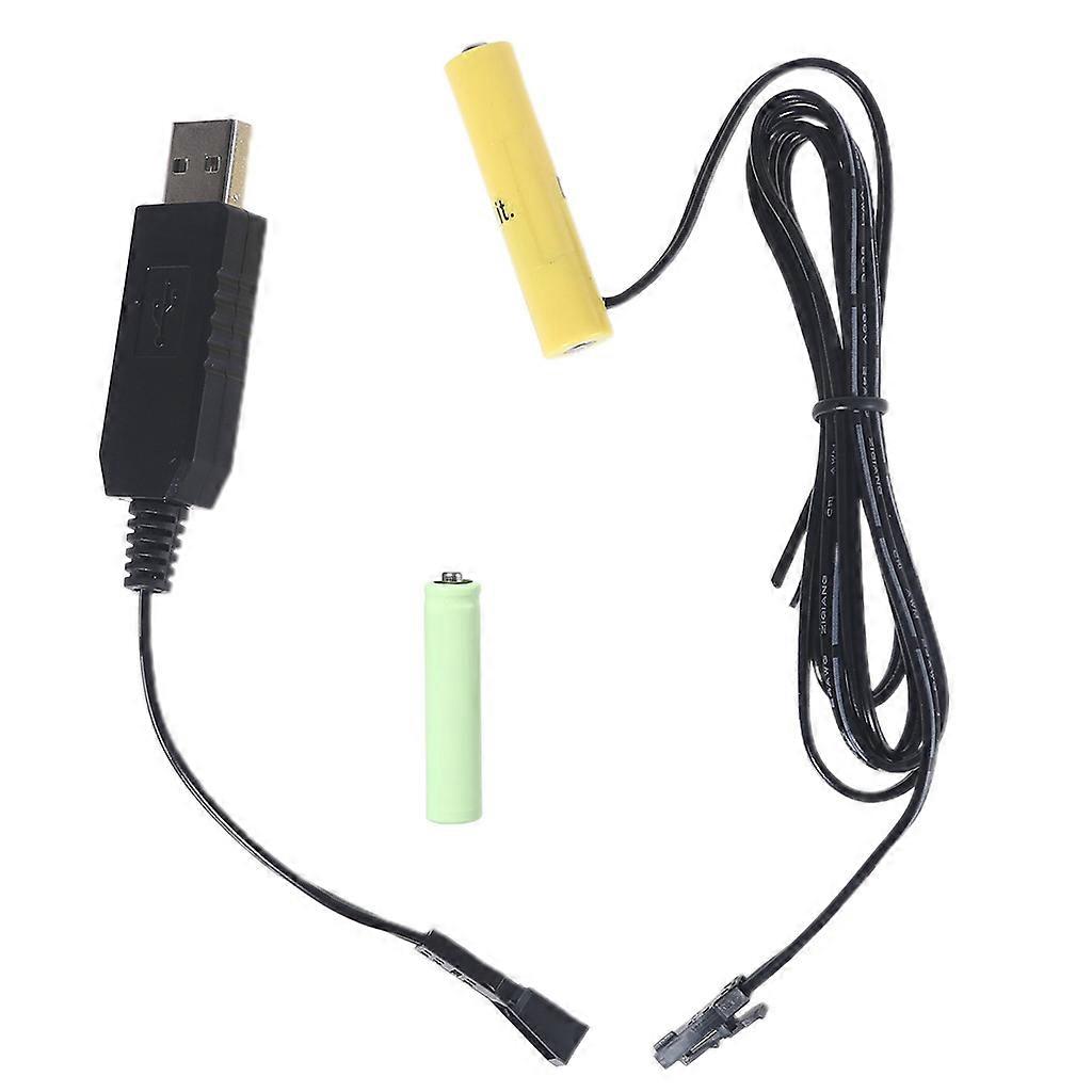 USB to AAA 2AAA 3AAA 4AAA Battery Eliminator Cable for Remote Control Toys LED