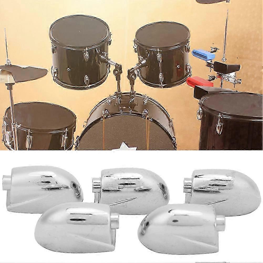 Snare Drum Lug Ear Metal Claw Hooks Replacement Accessories Set of 5
