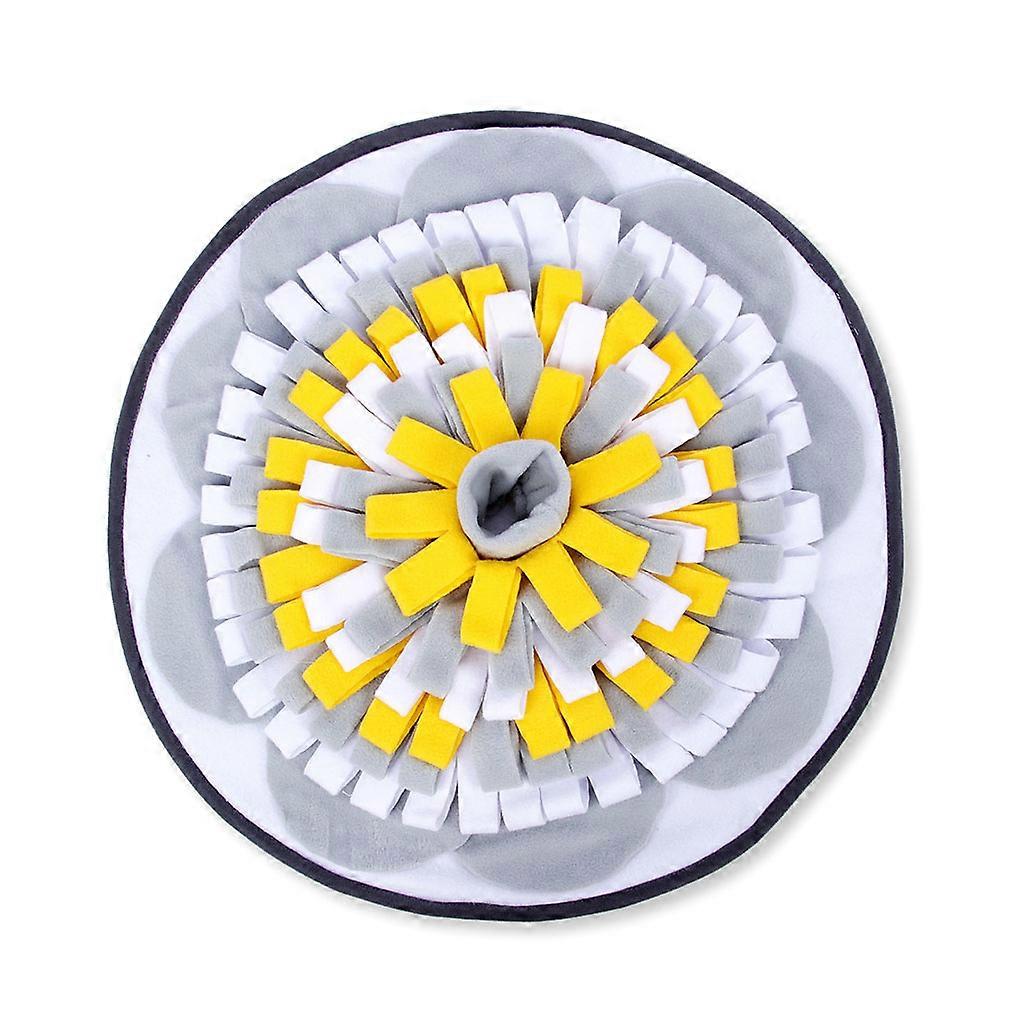 Pet Dog Snuffle Mat Nose Smell Training Blanket Sniffing Pad Slow Feeding Bowl