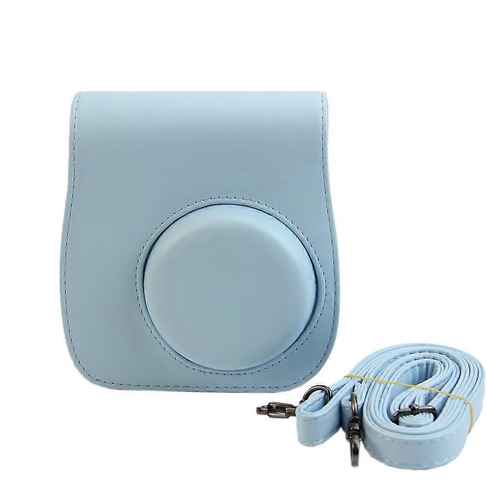 Leather Camera Shoulder Strap Bag for Case Pouch For Fujifilm Instax Mini 8