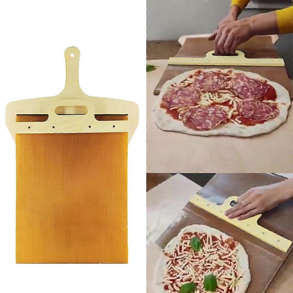 Sliding Pizza Shovel-Pizza Peel Pizza Paddle with Handle Pizza Spatula Paddle ,100% new