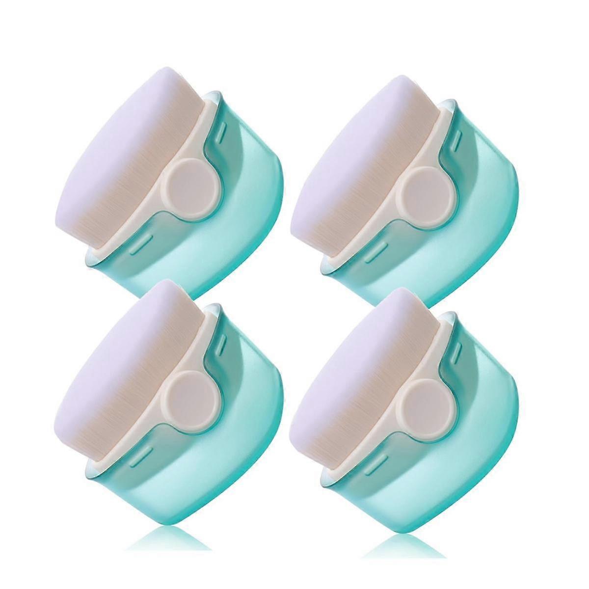 Sunscreen Applicator for Kids,4 Pack Sunblock Buddy Brush with Protective Caps,Sun Lotion Applicator A