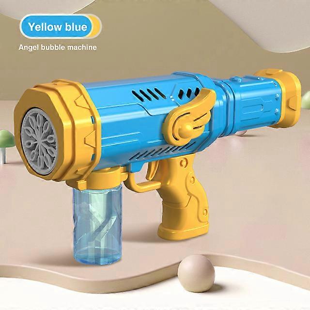 2023 Bubble Play Sprinkers Gun 10 Holes Electric Soap Bubble Play Sprinkerss Guns Automatic Water Bubble Play Sprinkers Machine Blower Wedding Party T