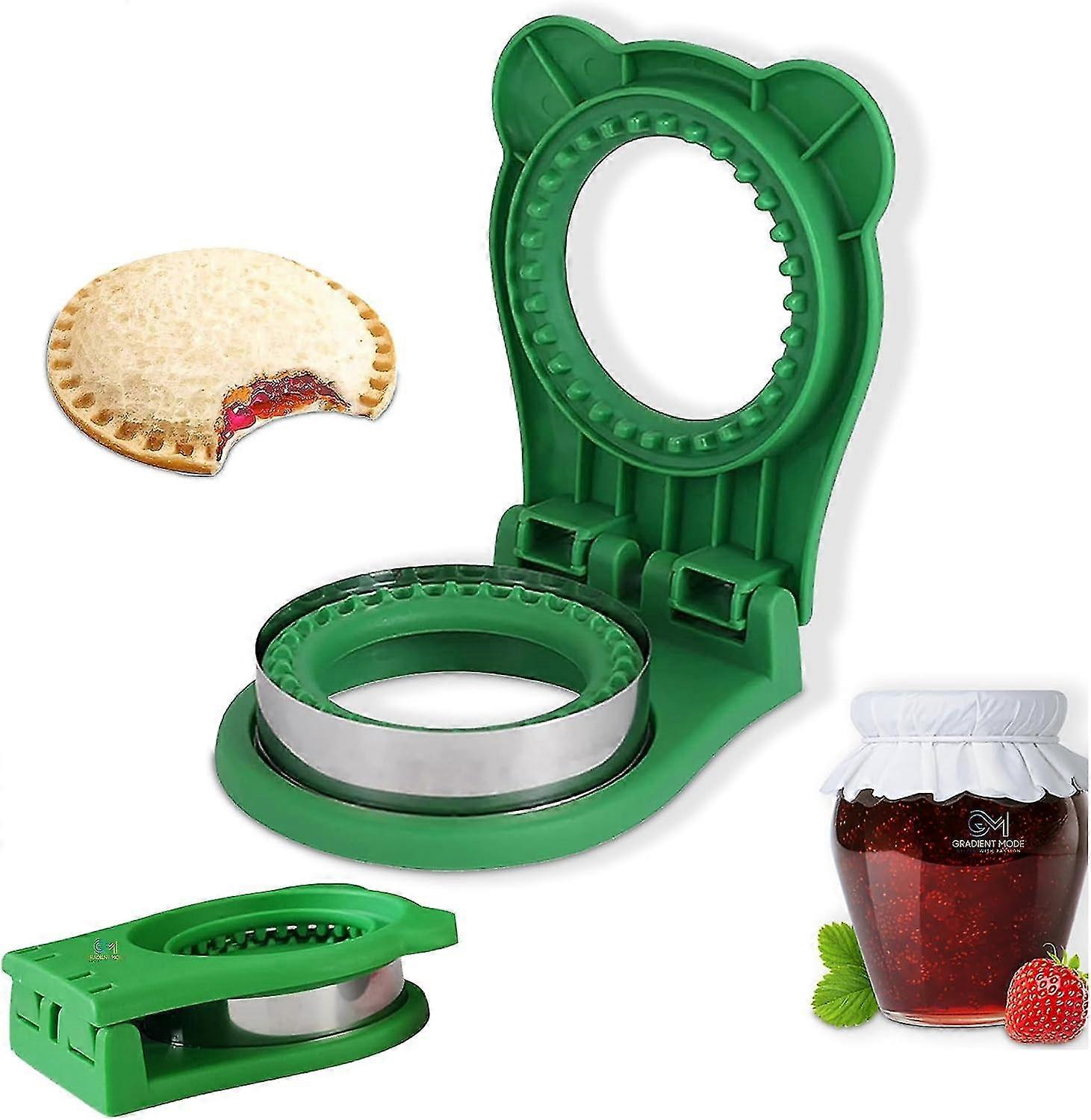 Sandwich And Sealer For Kids, Pocket Sandwiches, Diy Decruster Sandwiches, Uncrustables Maker Bread For Bento Box