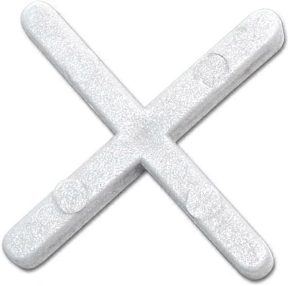 Tile spacers for correct placement of tiles | High quality substrate | 3mm tile spacers | Thin joints | White tile spacers