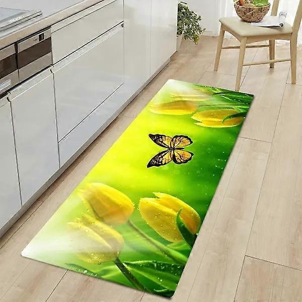 Küche Fußmatte Home Eingang Fußmatte Luxus Dekoration Teppich für Wohnzimmer Anti-Rutsch Badezimmer Matte Flur Lange Teppiche