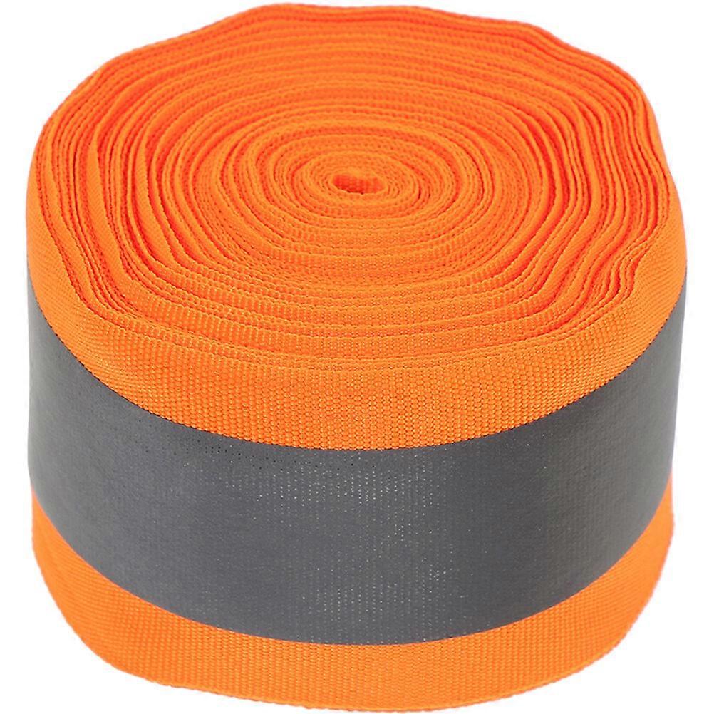 1 Roll of Sew On Reflective Fabric Strip Reflective Webbing High Visibility Reflective Fabric Strip