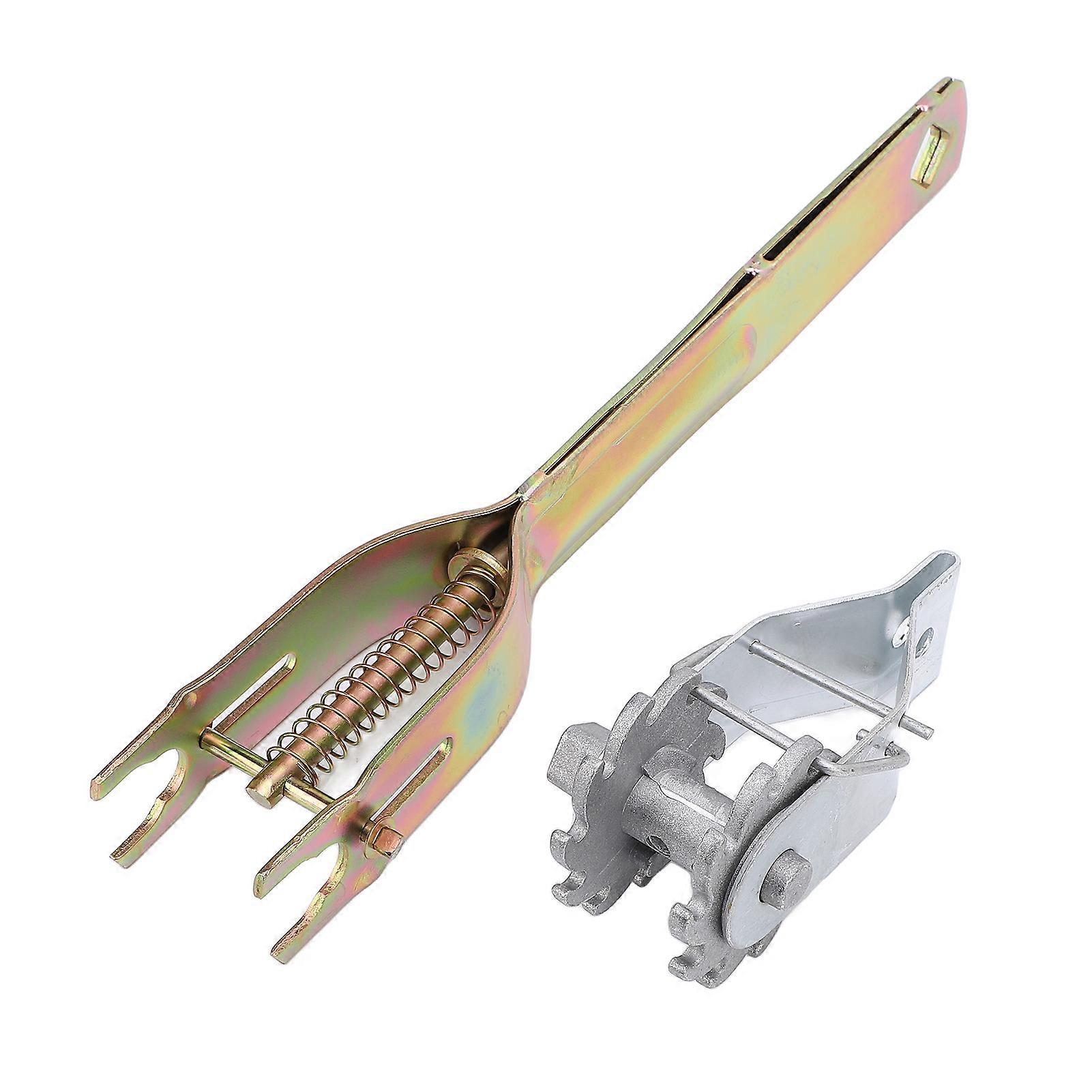 2PCS Set Fence Wire Tensioner and Wrench Fence Wire Strainer Wrench Kit for Garden