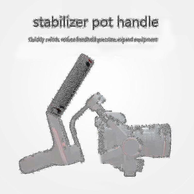 מצלמה כף יד מייצב Gimbal אחיזת ידית שחרור מהיר עבור מעבדת Weebill / s handgrip 1/4 אינץ ' 3/8