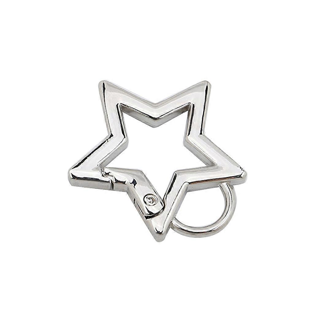 Spring Gate O-Ring Star Shape Ring Open Leather Bag Handbag Belt Strap Buckle