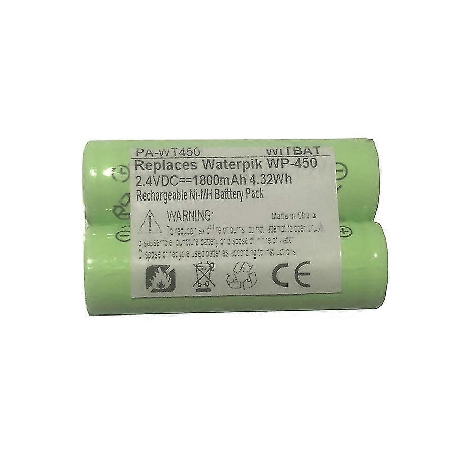 Compatibel met Jiebi Waterpik Wp-450, Wp-360 Tooth Rinser batterij