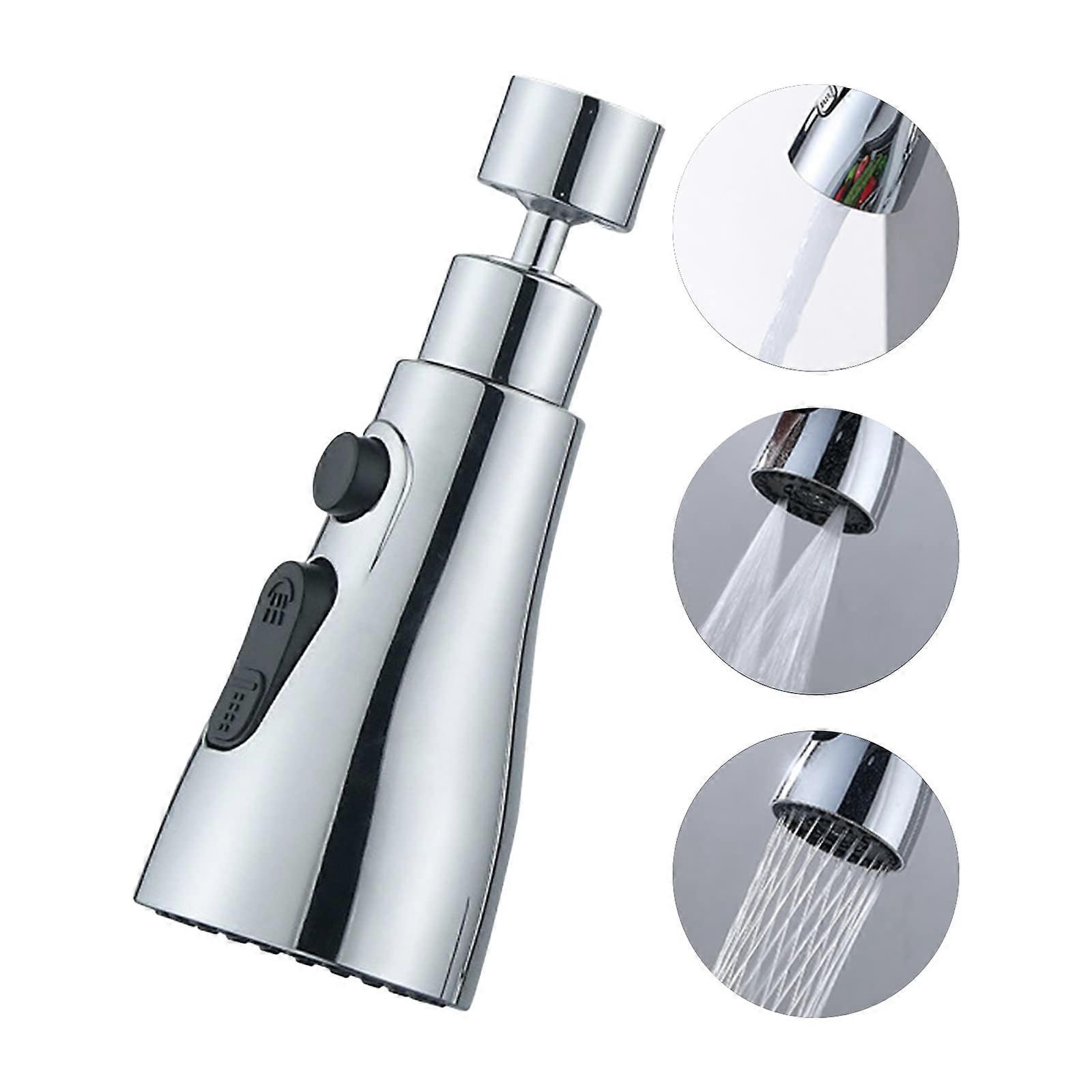 Kitchen Tap Spray Head Faucet Sprayer Attachment 3 Functions Spray Head
