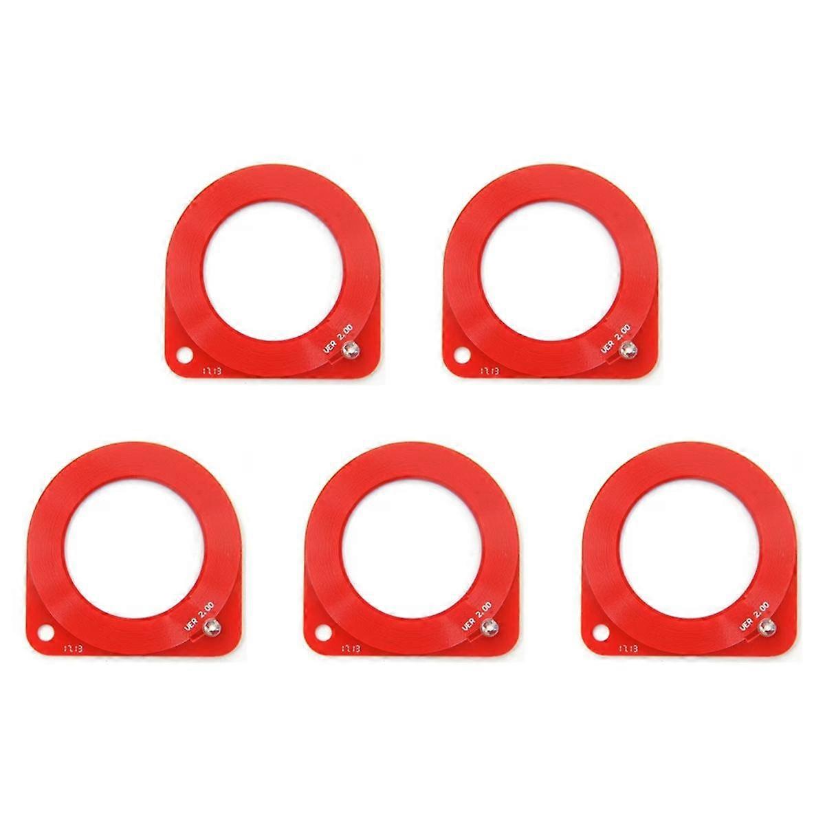 5Pcs Car Detection Coil Ecu Test Induction Anti Tester Auto Automotive Tool System Immobilizer Key Diagnostic