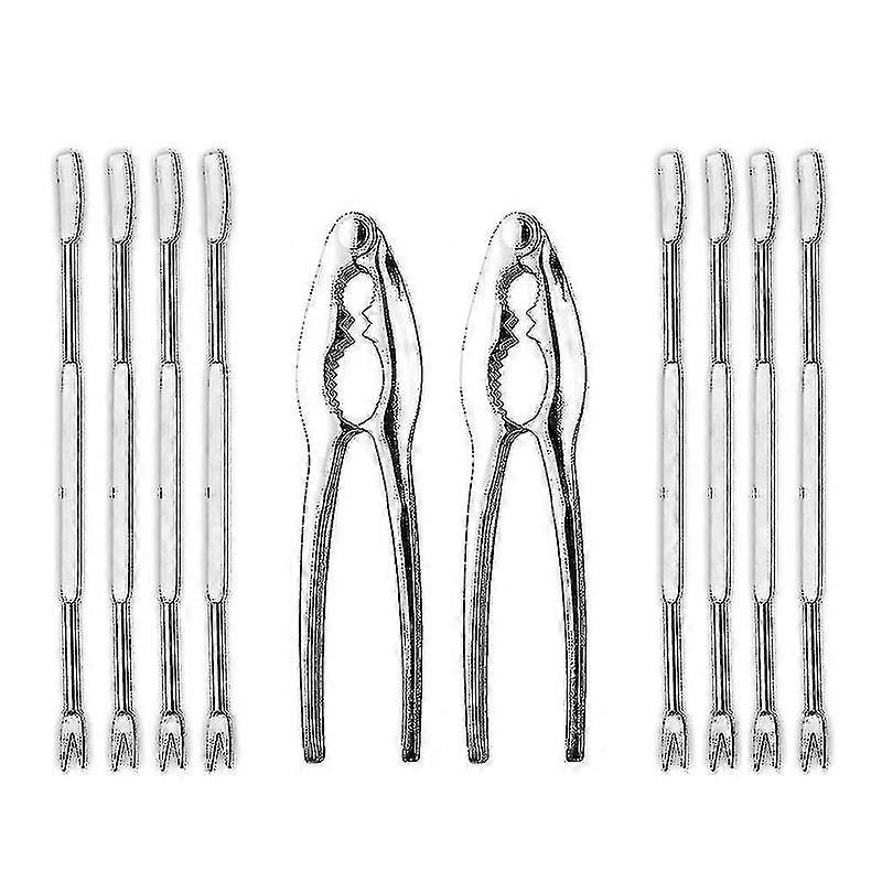 2pcs Krabben-Krabbe-Werkzeug-Set, Hummer und Spitzhacke Set