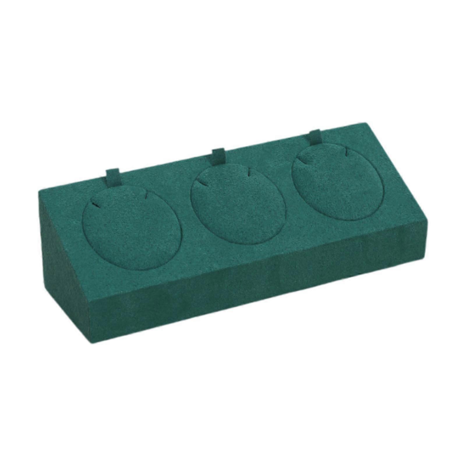 Pendant Display Stand 3 Positions Jewelry Display Stand for Home Use Selling Green