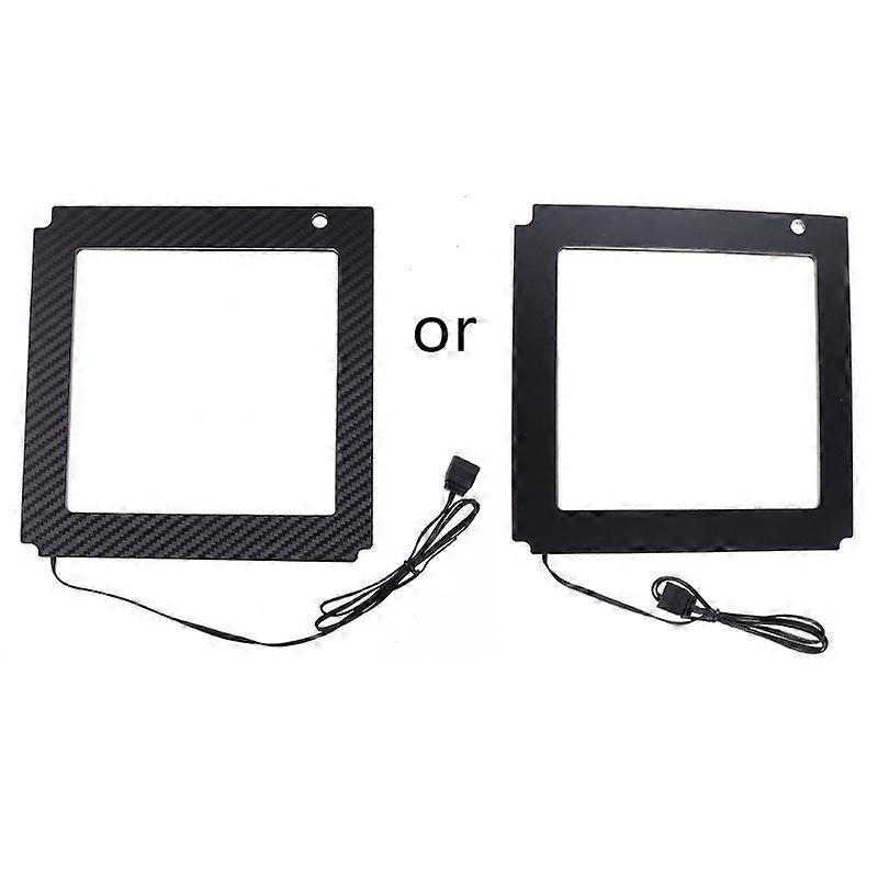 Motherboard Backlight Frame ARGB MATX ITX for Computer Light Pad Modification